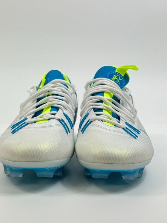 Nike Huarache 9 Elite Low LAX SE \'Vivid Blue Volt\' FV6147-100 size 13 main image 2